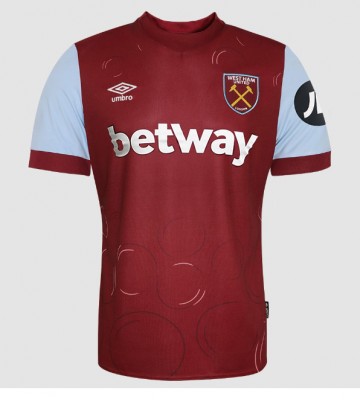 West Ham United Koszulka Podstawowych 2023-24 Krótki Rękaw